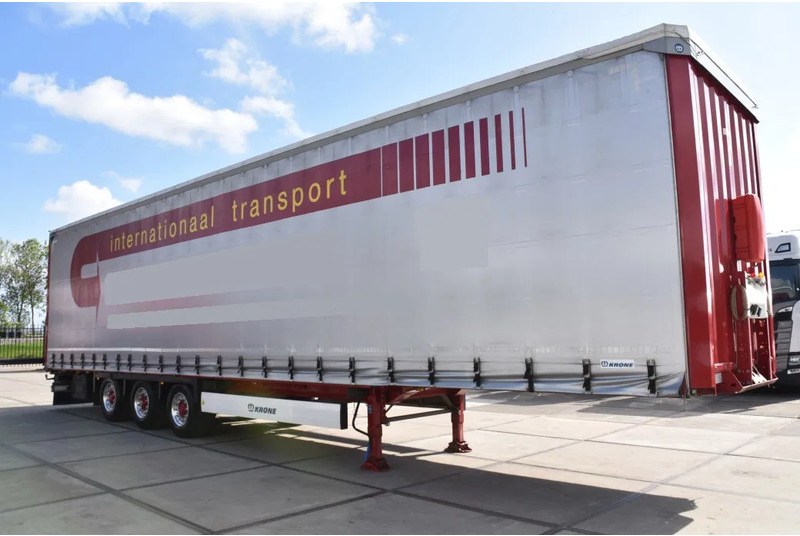 Krone SD - MEGA - SLIDING CURTAINS/ROOF - LIFTING ROOF - BPW AXLES - DISC BRAKES - ALCOA DURA BRIGHT - EXCELLENT CONDITION - - Curtainsider semi-trailer: picture 4 Krone SD - MEGA - SLIDING CURTAINS/ROOF - LIFTING ROOF - BPW AXLES - DISC BRAKES - ALCOA DURA BRIGHT - EXCELLENT CONDITION - - Curtainsider semi-trailer: picture 4