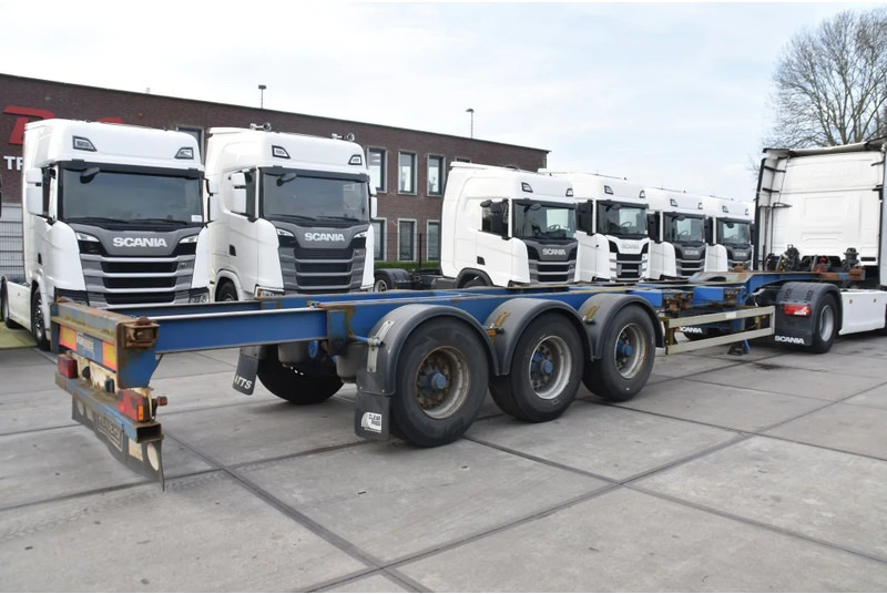 Renders - BPW AXLES - LIFT AXLE - DRUM BRAKES - EXTENDABLE REAR - - Container transporter/ Swap body semi-trailer: picture 2 Renders - BPW AXLES - LIFT AXLE - DRUM BRAKES - EXTENDABLE REAR - - Container transporter/ Swap body semi-trailer: picture 2