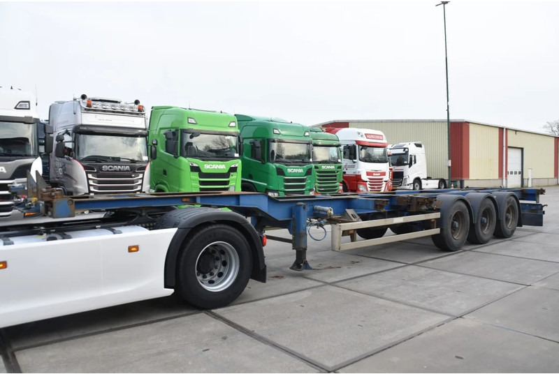 Renders - BPW AXLES - LIFT AXLE - DRUM BRAKES - EXTENDABLE REAR - - Container transporter/ Swap body semi-trailer: picture 4 Renders - BPW AXLES - LIFT AXLE - DRUM BRAKES - EXTENDABLE REAR - - Container transporter/ Swap body semi-trailer: picture 4