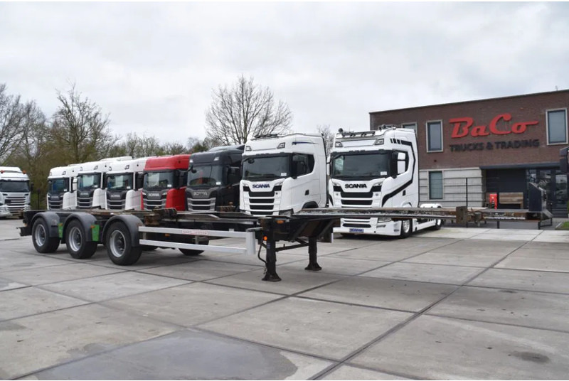 Renders ROC 16.27 CC - X STEERING - BPW AXLES - DISC BRAKES - - Container transporter/ Swap body semi-trailer: picture 1 Renders ROC 16.27 CC - X STEERING - BPW AXLES - DISC BRAKES - - Container transporter/ Swap body semi-trailer: picture 1