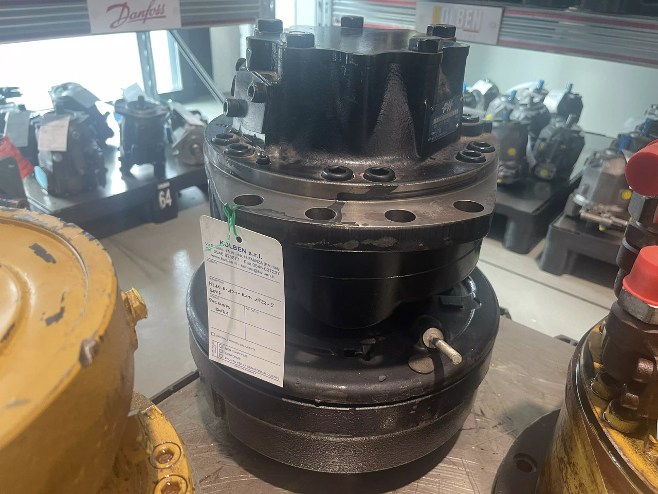 POCLAIN MS11-0-121-R11-1P22-5DEFJ - Hydraulic motor for Construction machinery: picture 1 POCLAIN MS11-0-121-R11-1P22-5DEFJ - Hydraulic motor for Construction machinery: picture 1