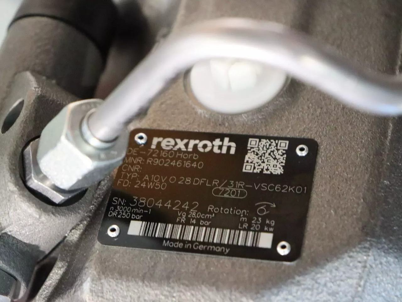 REXROTH A10VO28DFLR/31R-VSC62K01 - Hydraulic motor for Construction machinery: picture 4 REXROTH A10VO28DFLR/31R-VSC62K01 - Hydraulic motor for Construction machinery: picture 4