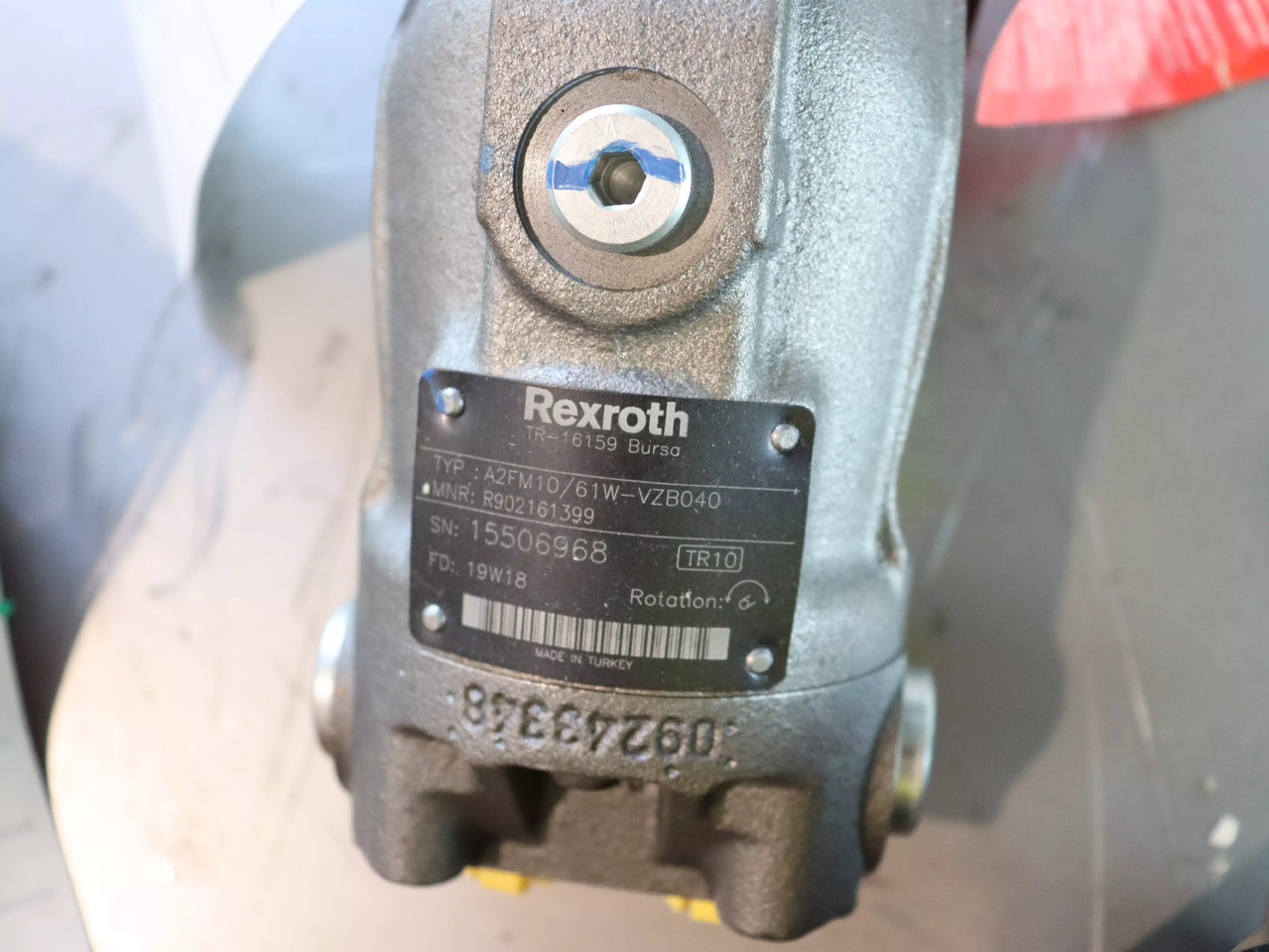 REXROTH A2FM10/61W-VZB040 - Hydraulic motor for Material handling equipment: picture 4 REXROTH A2FM10/61W-VZB040 - Hydraulic motor for Material handling equipment: picture 4