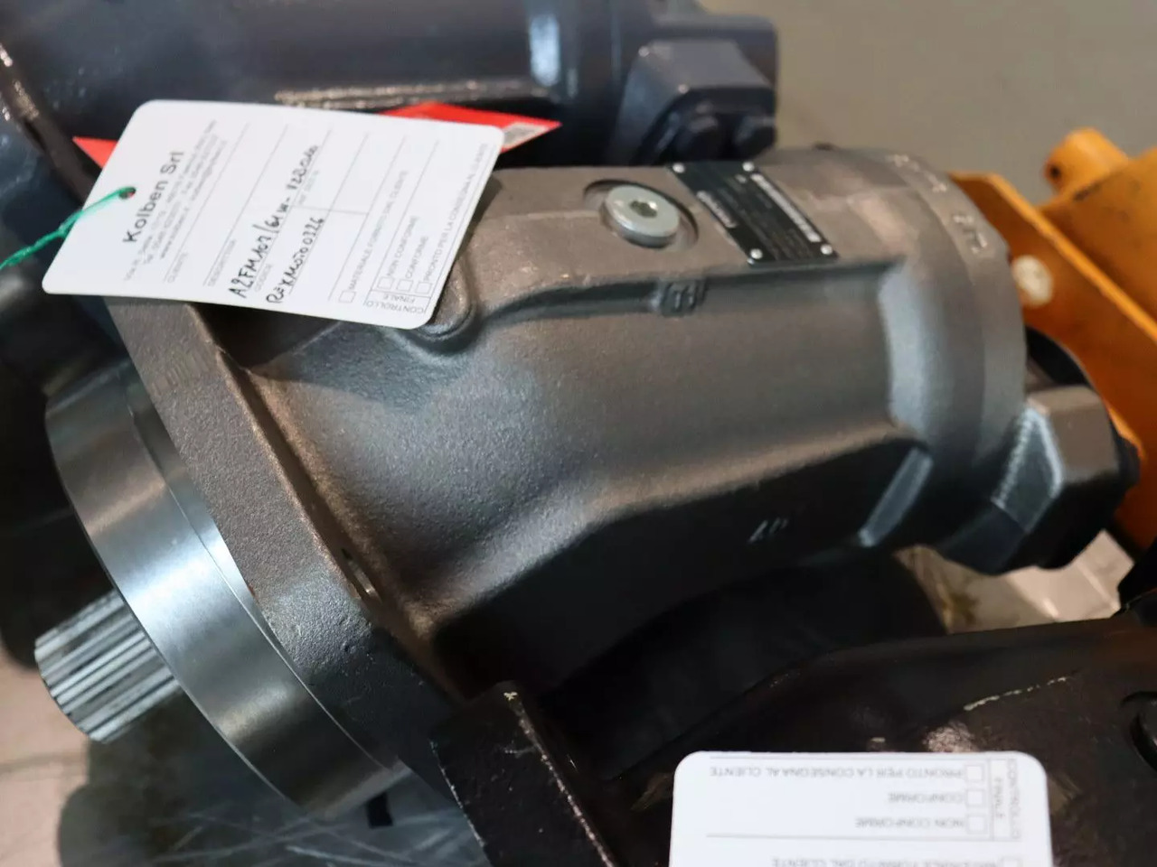 REXROTH A2FM107/61W-VZB010 - Hydraulic motor for Construction machinery: picture 1 REXROTH A2FM107/61W-VZB010 - Hydraulic motor for Construction machinery: picture 1