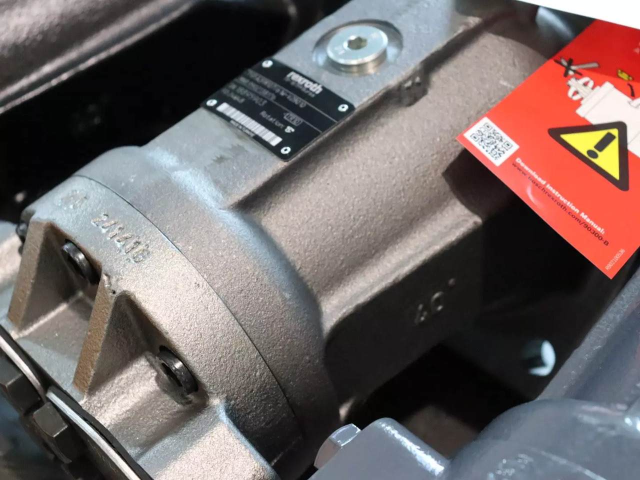 REXROTH A2FM107/61W-VZB010 - Hydraulic motor for Construction machinery: picture 2 REXROTH A2FM107/61W-VZB010 - Hydraulic motor for Construction machinery: picture 2