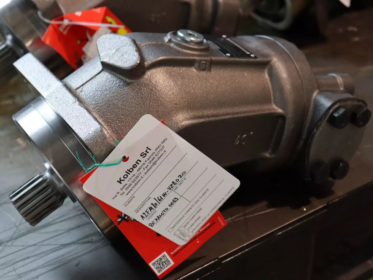 REXROTH A2FM80/61W-VZB020 - Hydraulic motor for Construction machinery: picture 1 REXROTH A2FM80/61W-VZB020 - Hydraulic motor for Construction machinery: picture 1