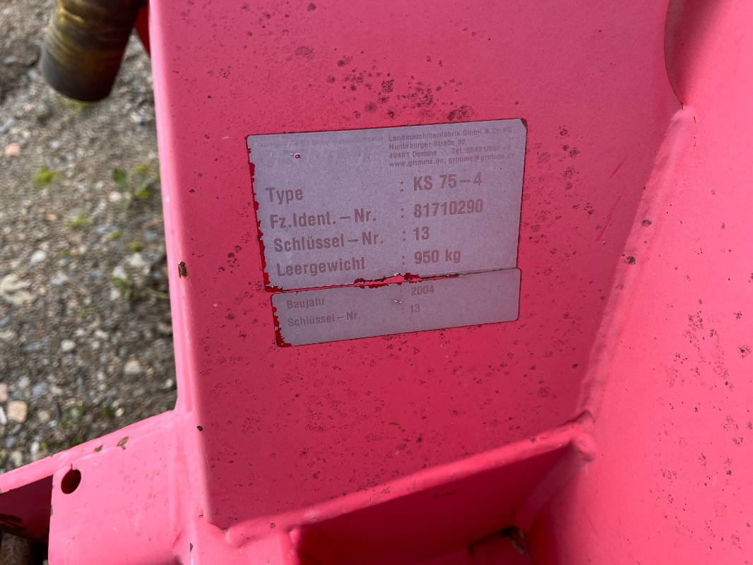 Grimme KS 75-4 - Harvester: picture 2 Grimme KS 75-4 - Harvester: picture 2