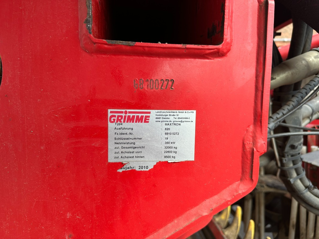 Grimme Maxtron 620 - Soil tillage equipment: picture 2 Grimme Maxtron 620 - Soil tillage equipment: picture 2