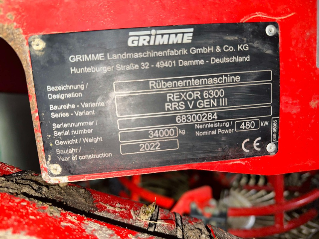 Grimme REXOR 6300 lll - Soil tillage equipment: picture 4 Grimme REXOR 6300 lll - Soil tillage equipment: picture 4