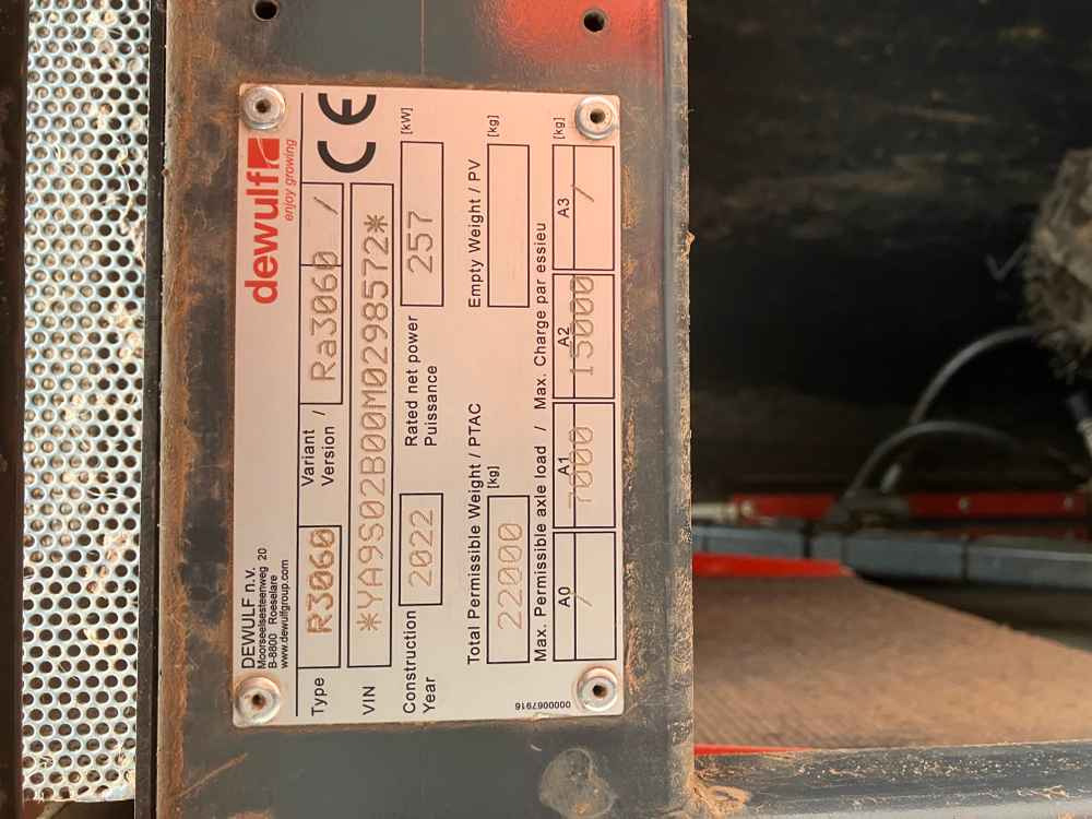 Harvester Dewulf DeWulf, RA3060, 2 Row, Self-Propelled Potato Harvester: picture 29