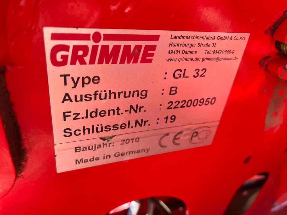 Grimme GL 32 B - Harvester: picture 4 Grimme GL 32 B - Harvester: picture 4