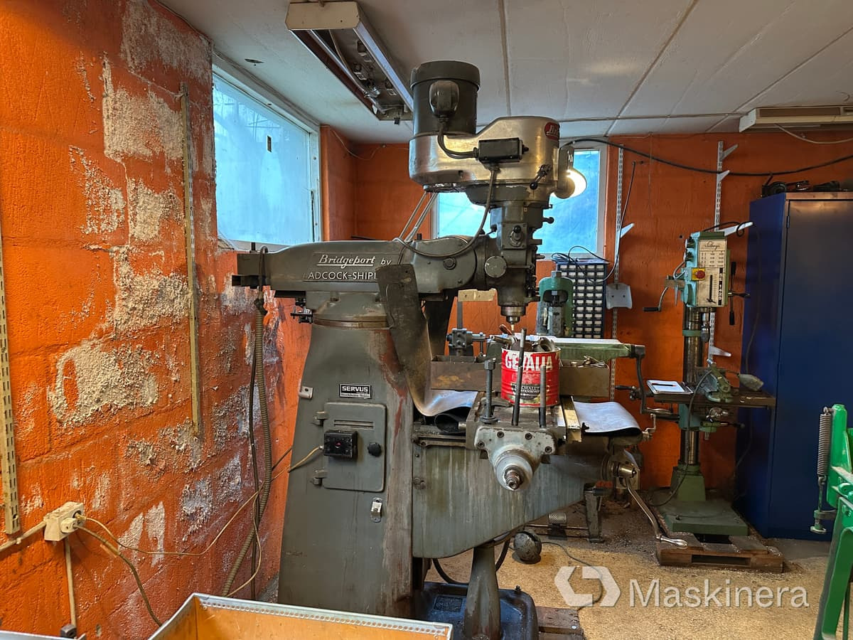 Bridgeport / Sony Bridgeport fräs med SONY Magnescale LM10 - Milling machine: picture 4 Bridgeport / Sony Bridgeport fräs med SONY Magnescale LM10 - Milling machine: picture 4