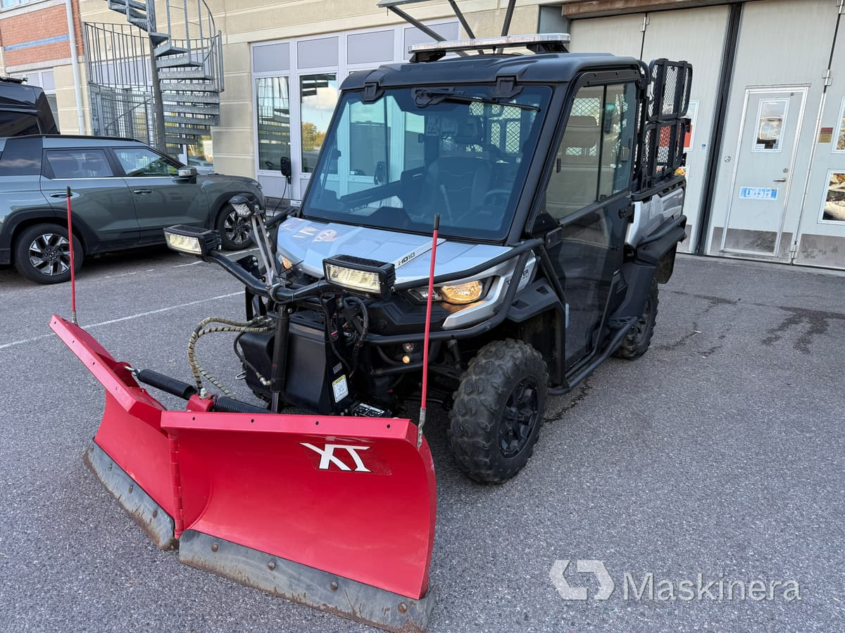 UTV Can-Am Traxter HD10 Med Vikplog - Forestry equipment: picture 1 UTV Can-Am Traxter HD10 Med Vikplog - Forestry equipment: picture 1