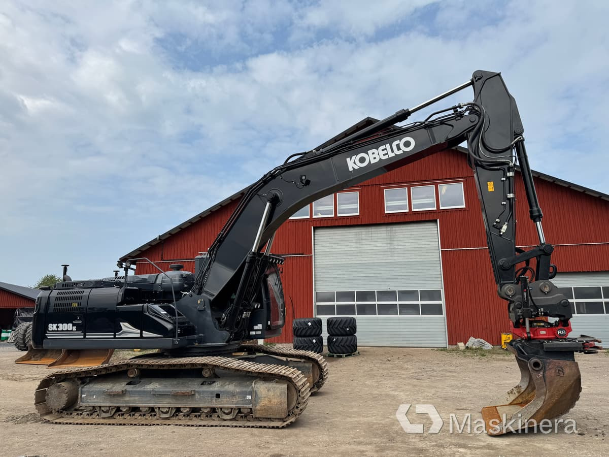 Grävmaskin Kobelco SK300LC med redskap - Crawler excavator: picture 4 Grävmaskin Kobelco SK300LC med redskap - Crawler excavator: picture 4