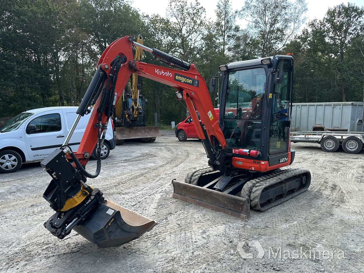 Grävmaskin Kubota U27-4 - Crawler excavator: picture 1 Grävmaskin Kubota U27-4 - Crawler excavator: picture 1