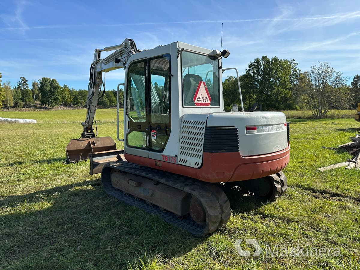 Leasing of  Grävmaskin Takeuchi TB175 Grävmaskin Takeuchi TB175: picture 7