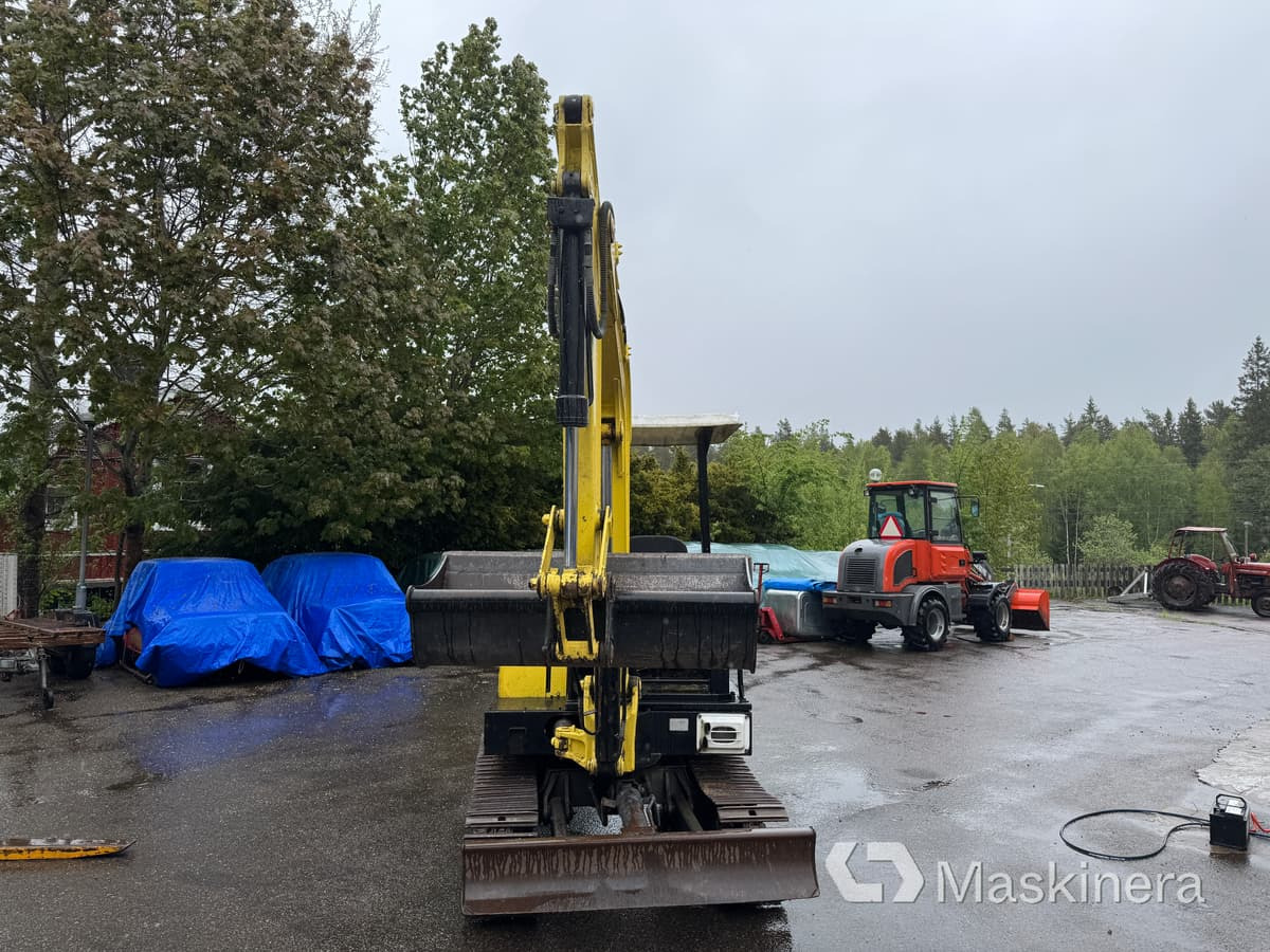 Grävmaskin Yanmar B25V med redskap & transportsläp - Crawler excavator: picture 2 Grävmaskin Yanmar B25V med redskap & transportsläp - Crawler excavator: picture 2