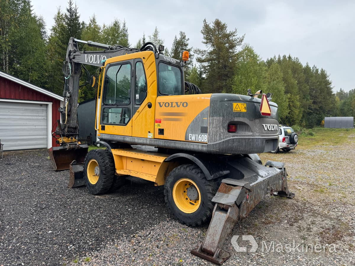 Hjulgrävare Volvo EW160B med tillbehör - Crawler excavator: picture 3 Hjulgrävare Volvo EW160B med tillbehör - Crawler excavator: picture 3