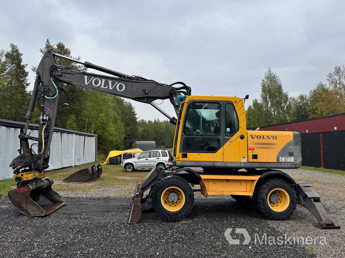 Hjulgrävare Volvo EW160B med tillbehör - Crawler excavator: picture 2 Hjulgrävare Volvo EW160B med tillbehör - Crawler excavator: picture 2