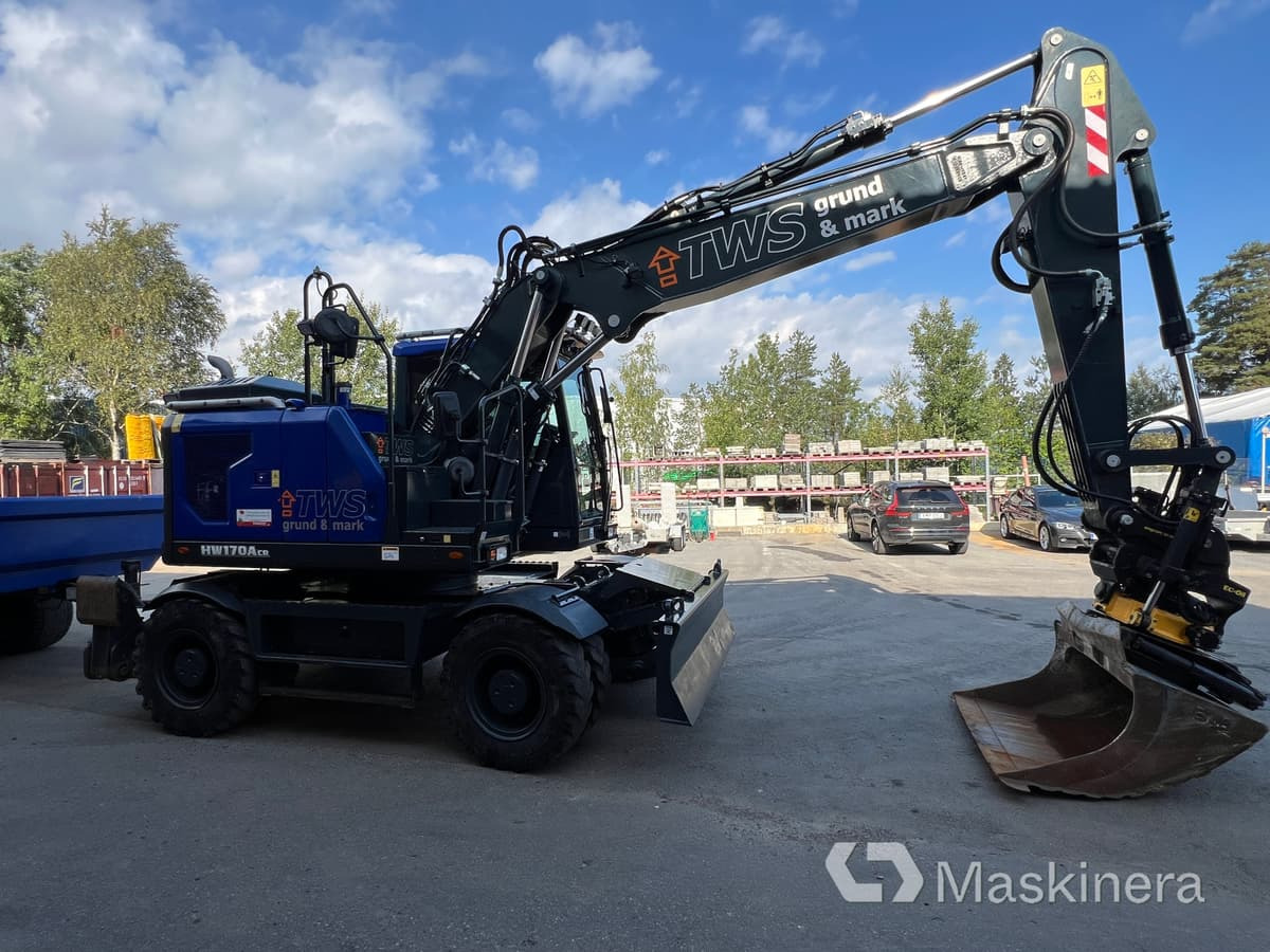 Hjulgrävare Hyundai HW170A CR med tillbehör - Crawler excavator: picture 4 Hjulgrävare Hyundai HW170A CR med tillbehör - Crawler excavator: picture 4