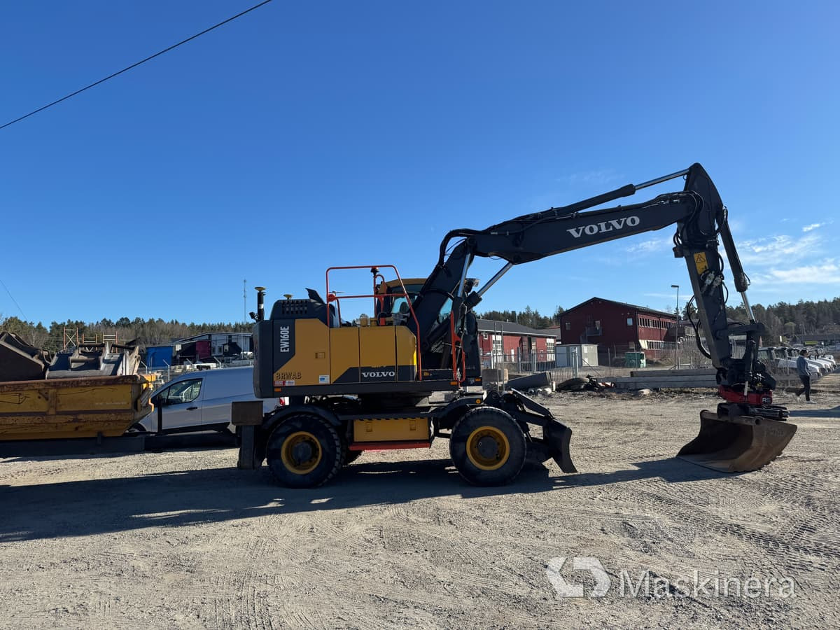 Hjulgrävare Volvo EW160E med tillbehör - Crawler excavator: picture 2 Hjulgrävare Volvo EW160E med tillbehör - Crawler excavator: picture 2