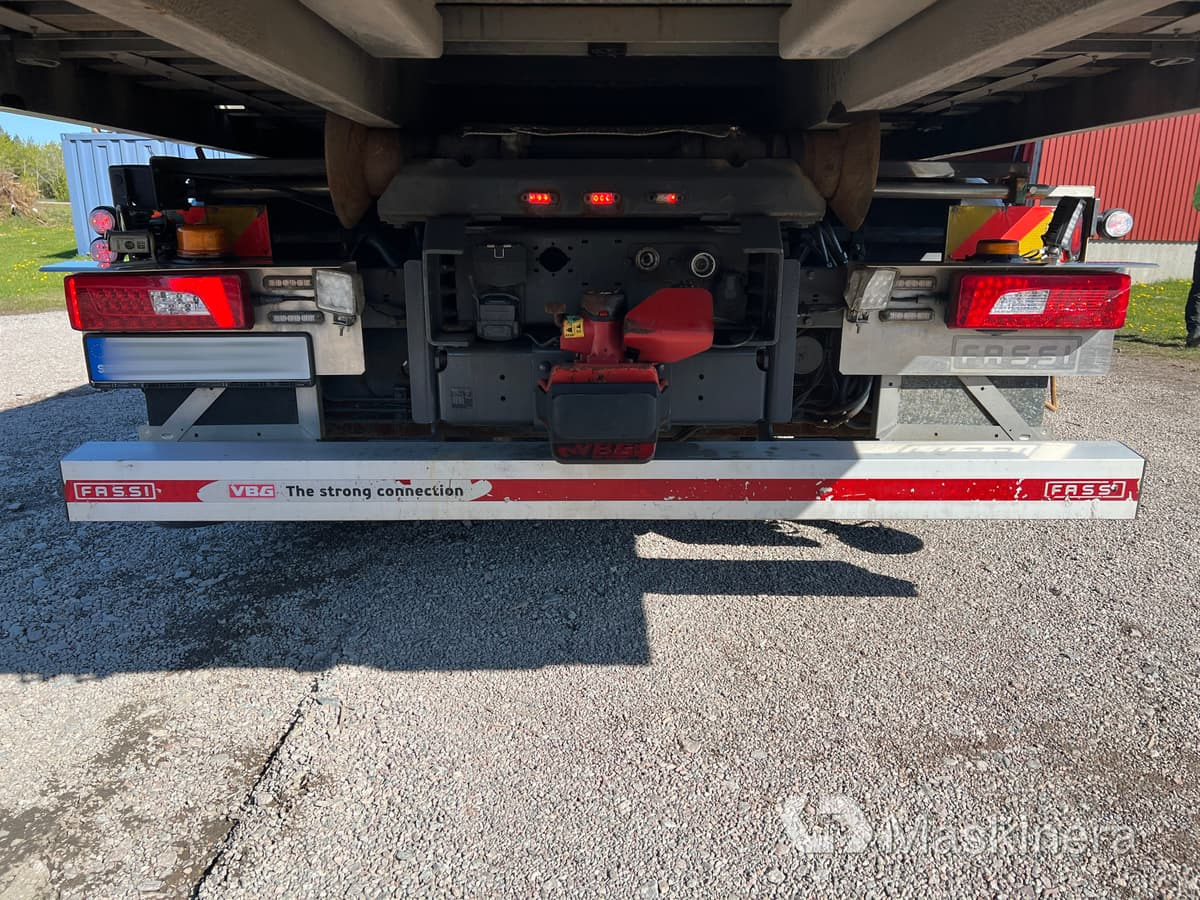 Hook lift truck, Crane truck Kranväxlare Scania R450 Fassi F660RA.2.26 med jibb: picture 42