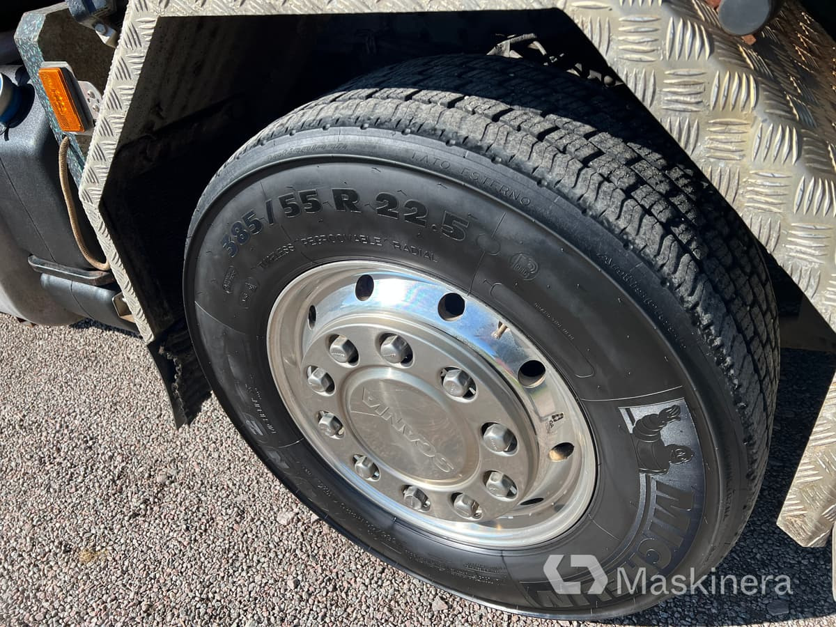 Hook lift truck, Crane truck Kranväxlare Scania R450 Fassi F660RA.2.26 med jibb: picture 37
