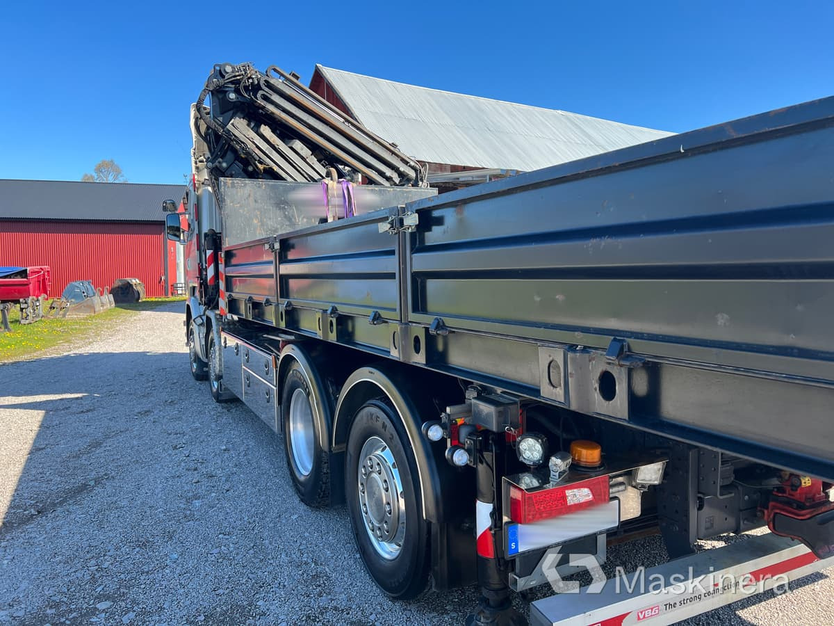 Hook lift truck, Crane truck Kranväxlare Scania R450 Fassi F660RA.2.26 med jibb: picture 45