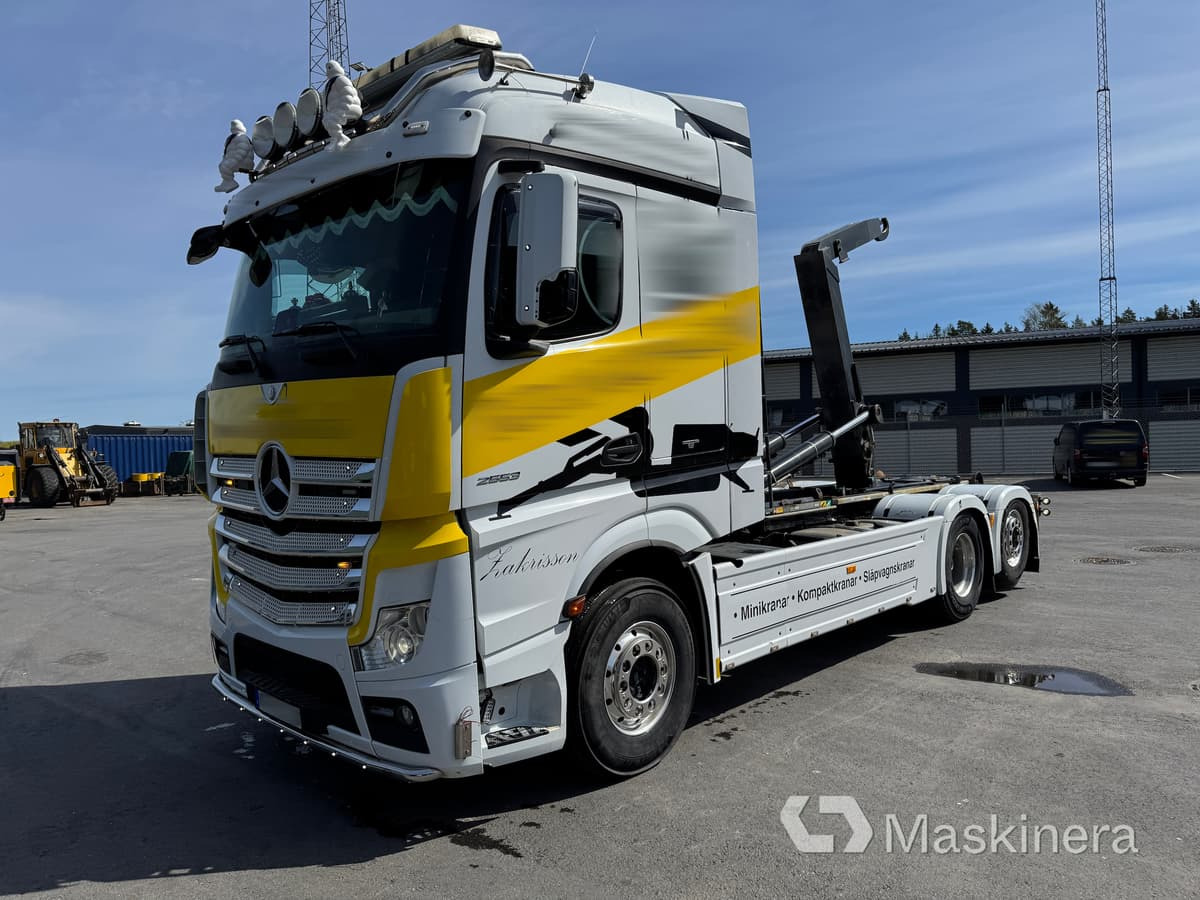Lastväxlare Mercedes-Benz Actros - Hook lift truck: picture 1 Lastväxlare Mercedes-Benz Actros - Hook lift truck: picture 1