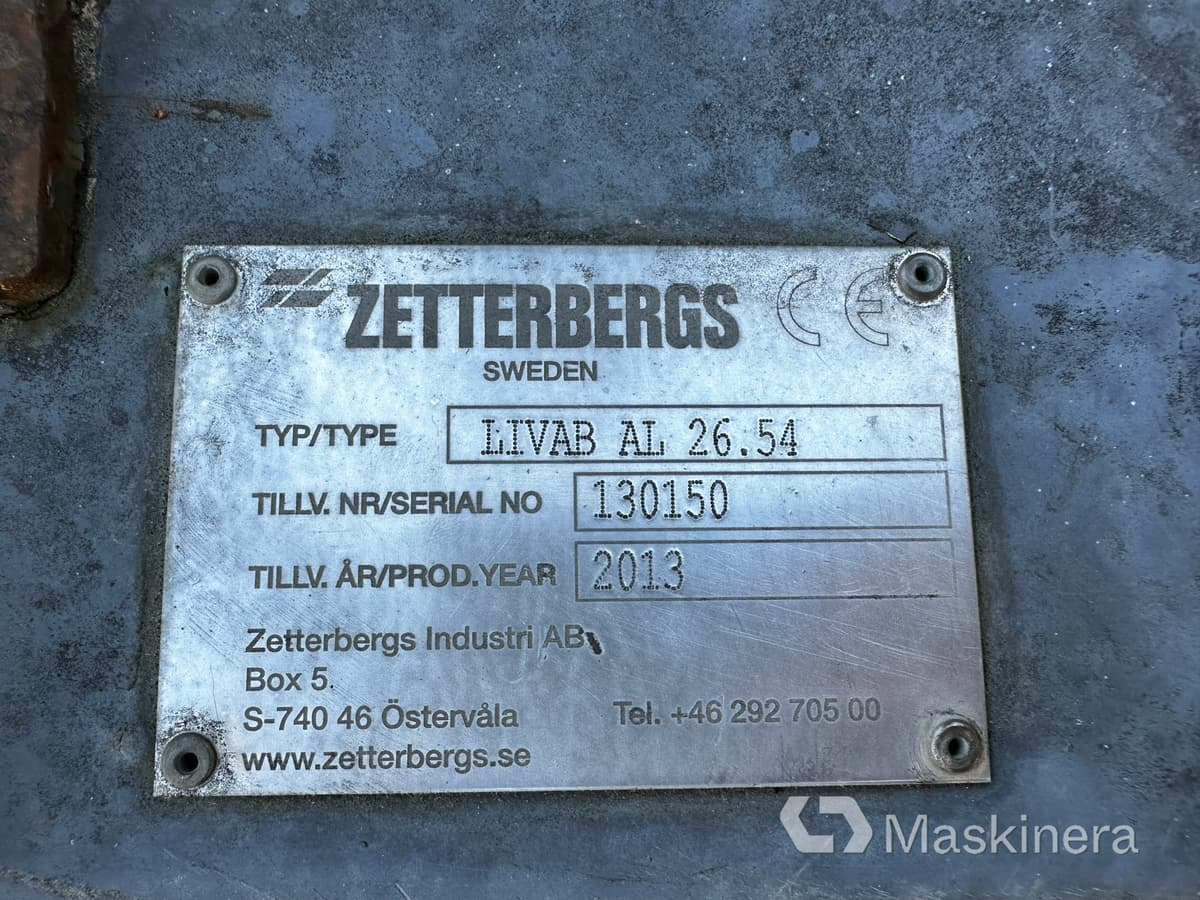 Leasing of  Livab kran Lastväxlarsläp Livab krok (Rep.Objekt) Livab kran Lastväxlarsläp Livab krok (Rep.Objekt): picture 23