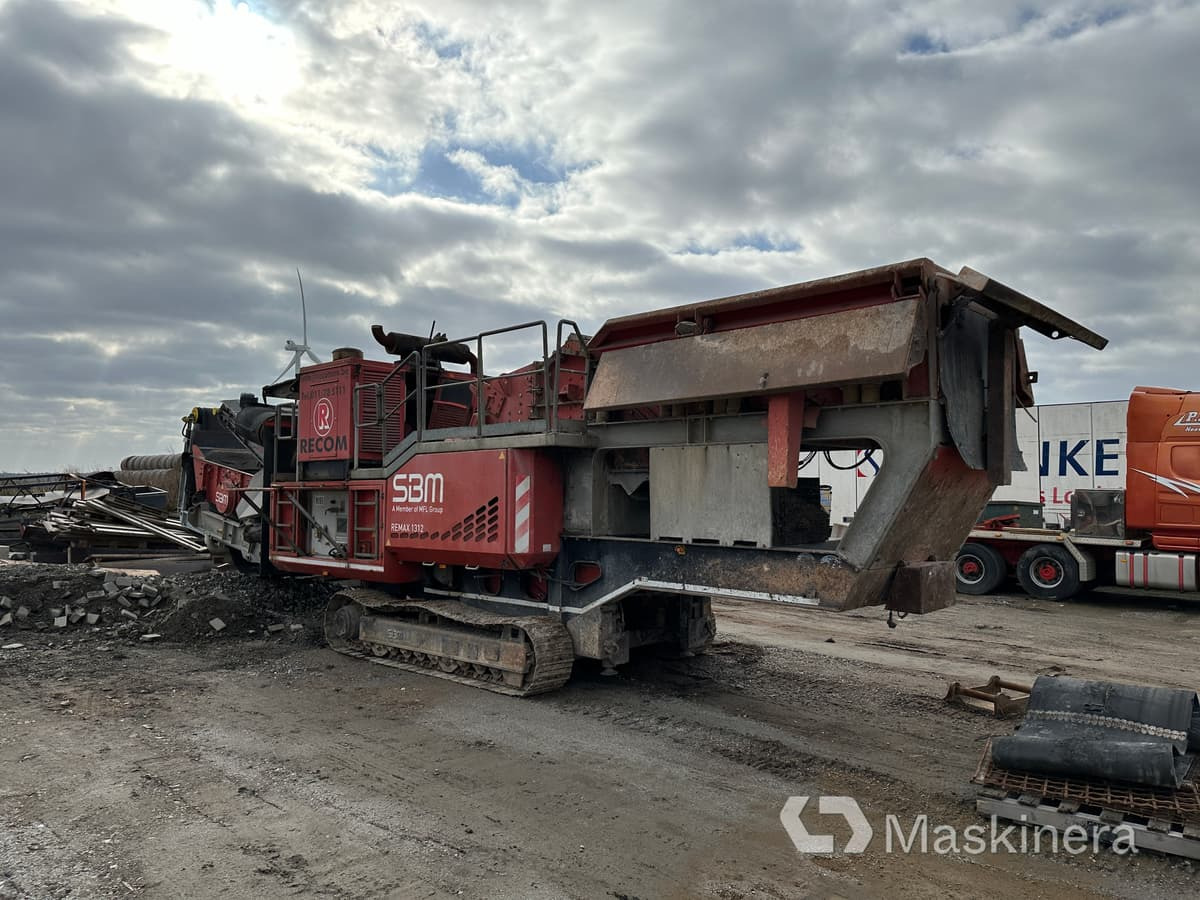 SBM Remax 1312 Eco Maxi Mobil slagkross SBM Remax 1312 Maxi - Other machinery: picture 3 SBM Remax 1312 Eco Maxi Mobil slagkross SBM Remax 1312 Maxi - Other machinery: picture 3