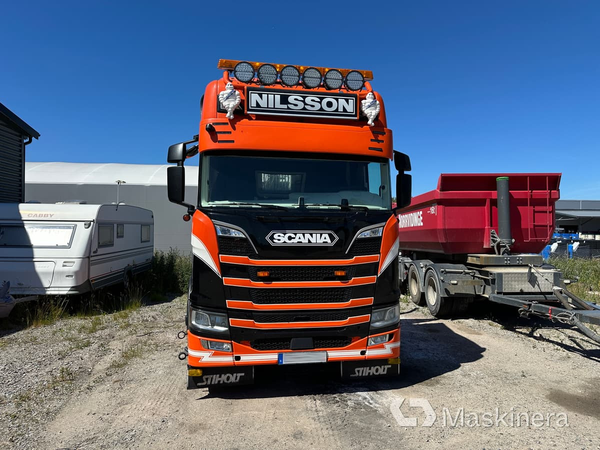 Timmerbil Scania R650B 6X4 NB + Släp - Other machinery: picture 2 Timmerbil Scania R650B 6X4 NB + Släp - Other machinery: picture 2