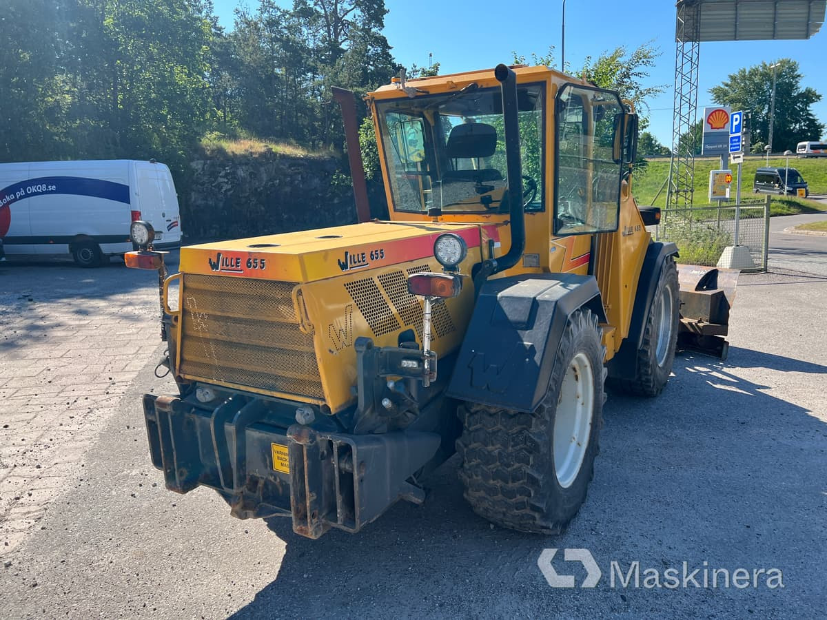 Redskapsbärare Wille 655 med vikplog - Wheel loader: picture 5 Redskapsbärare Wille 655 med vikplog - Wheel loader: picture 5