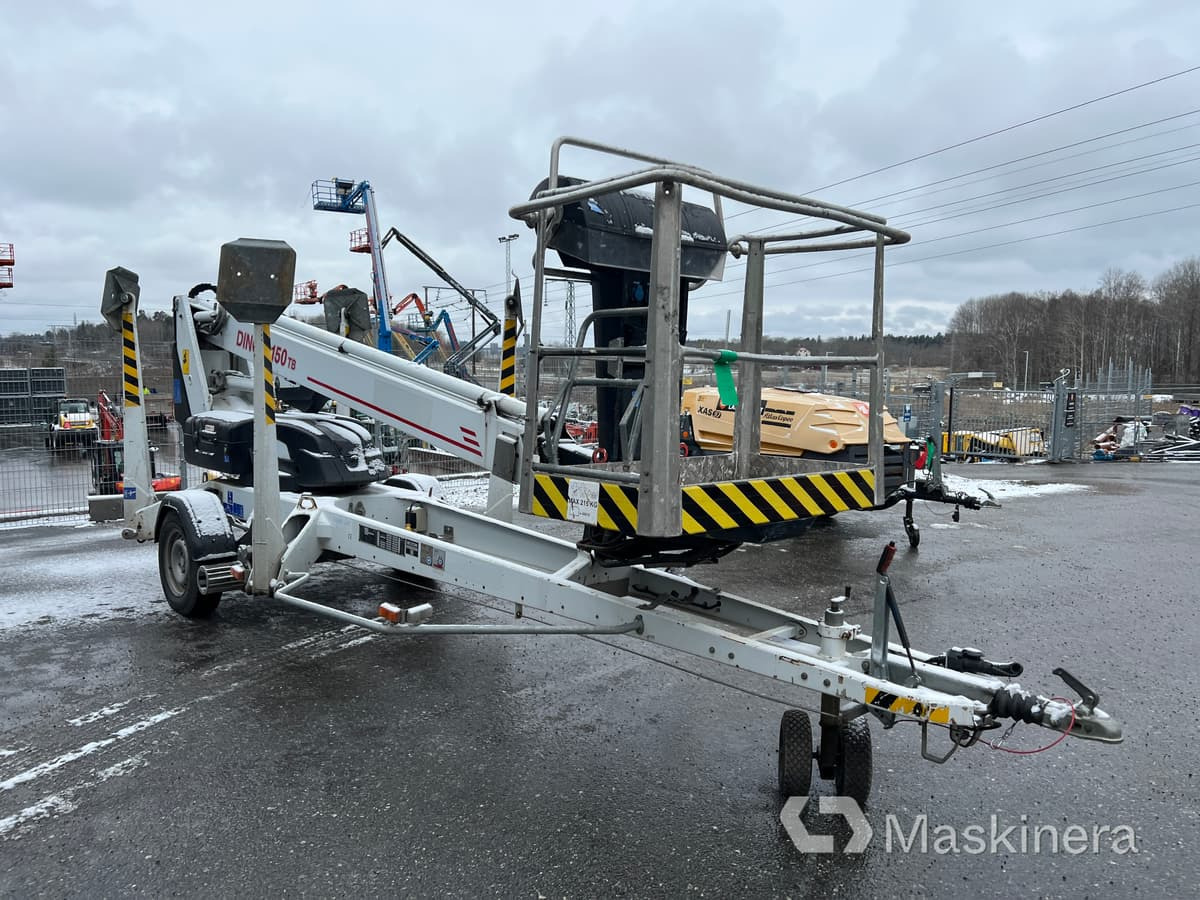 Släpvagnslift Dino 150TB - Trailer mounted boom lift: picture 3 Släpvagnslift Dino 150TB - Trailer mounted boom lift: picture 3