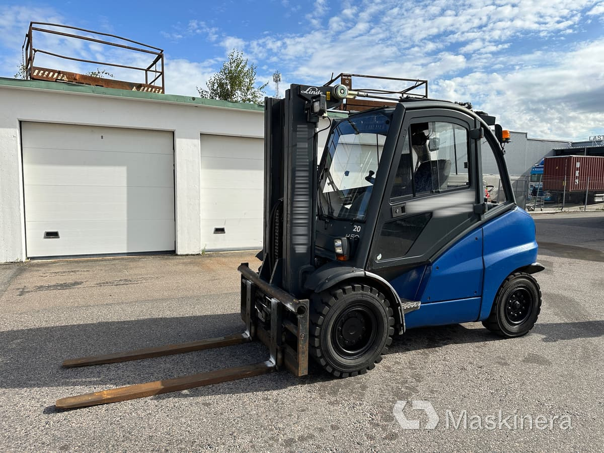 Truck Linde H50D Triplex - Diesel forklift: picture 1 Truck Linde H50D Triplex - Diesel forklift: picture 1
