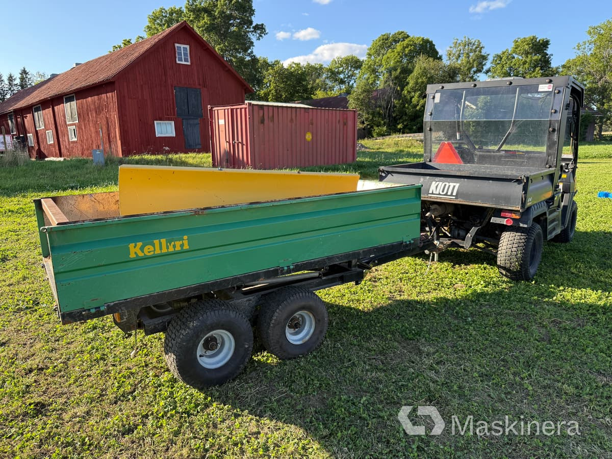 UTV Kioti MEC2210 med tippvagn & plog - Side-by-side/ ATV: picture 5 UTV Kioti MEC2210 med tippvagn & plog - Side-by-side/ ATV: picture 5