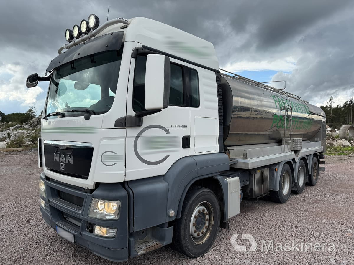 Vatten/Tankbil Man TGS 35.480 8X4-4 BL - Tank truck: picture 1 Vatten/Tankbil Man TGS 35.480 8X4-4 BL - Tank truck: picture 1