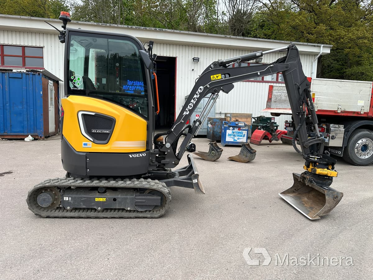 Crawler excavator Volvo JECR25D Electric Grävmaskin Volvo ECR25 Electric: picture 6