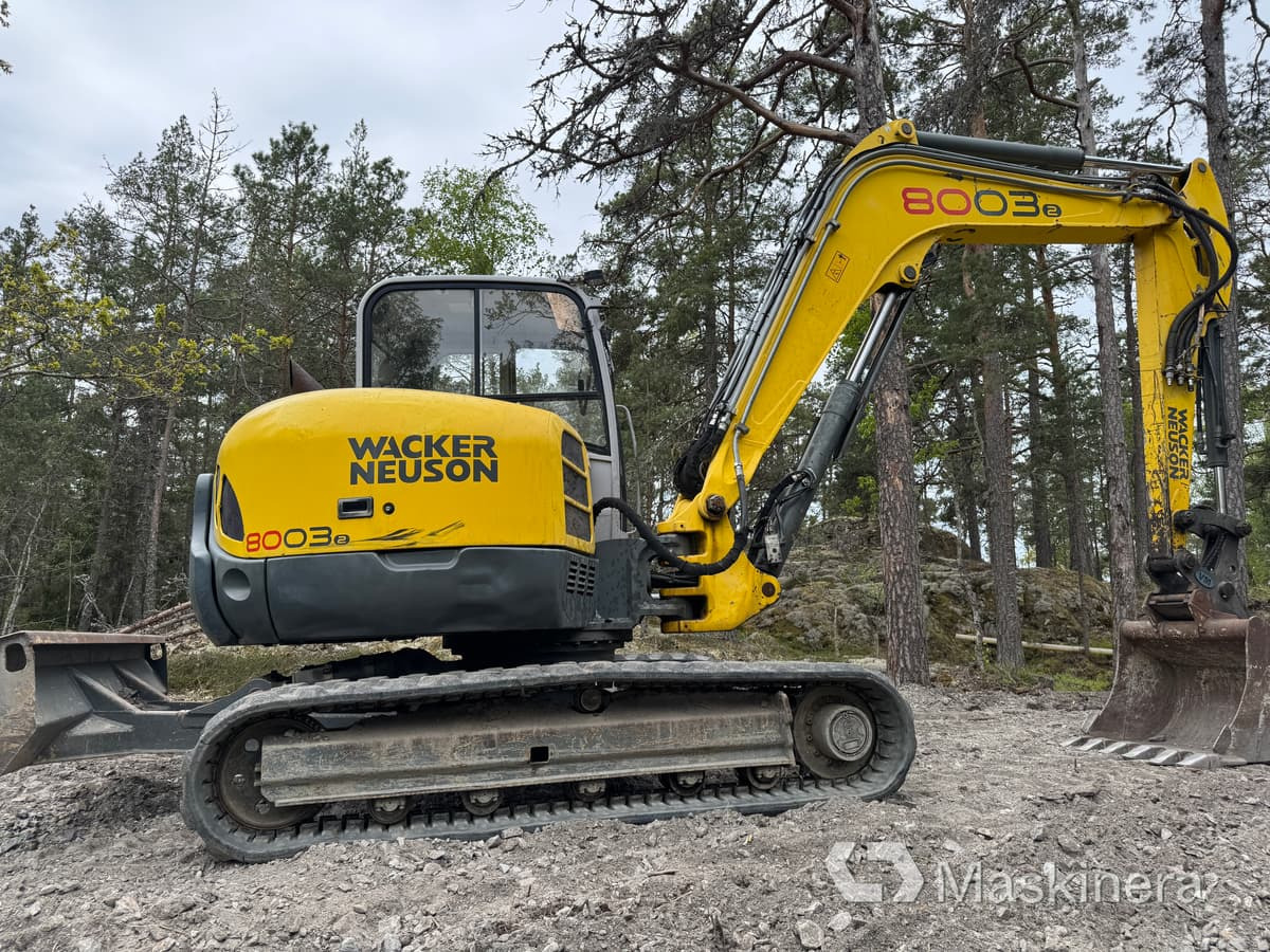 Wacker Neuson 8003-2 Grävmaskin Wacker Neuson 8003 RD - Crawler excavator: picture 4 Wacker Neuson 8003-2 Grävmaskin Wacker Neuson 8003 RD - Crawler excavator: picture 4