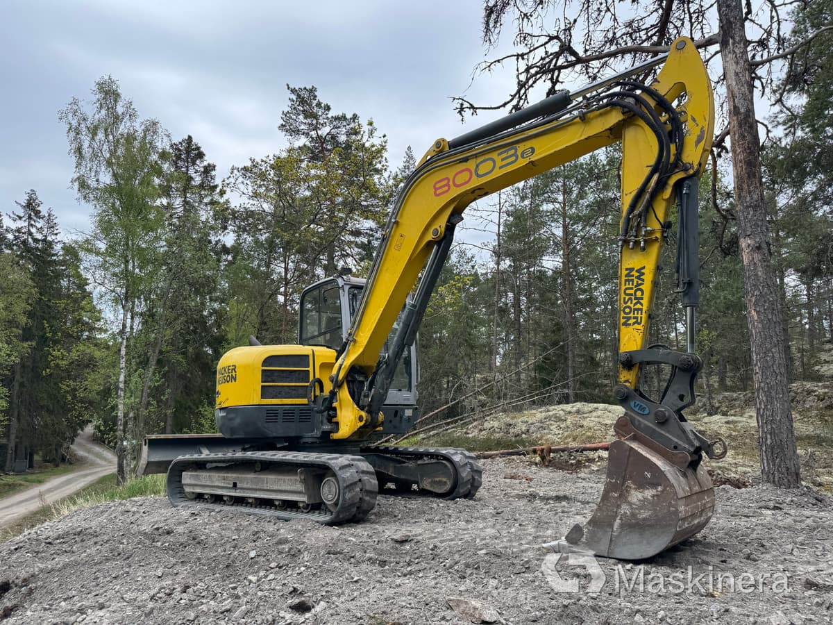 Wacker Neuson 8003-2 Grävmaskin Wacker Neuson 8003 RD - Crawler excavator: picture 3 Wacker Neuson 8003-2 Grävmaskin Wacker Neuson 8003 RD - Crawler excavator: picture 3