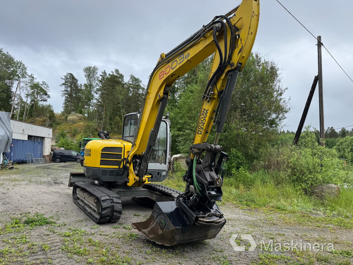 Wacker Neuson 8003-2 Grävmaskin Wacker Neuson 8003 RD - Crawler excavator: picture 3 Wacker Neuson 8003-2 Grävmaskin Wacker Neuson 8003 RD - Crawler excavator: picture 3