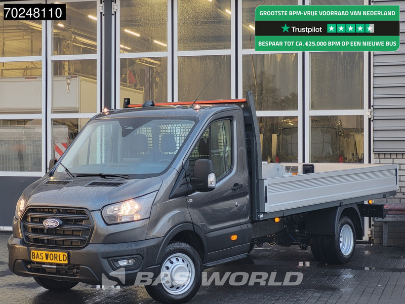 Ford Transit 165pk Open laadbak Dubbellucht Pritsche Trekhaak Airco Cruise Camera Airco Trekhaak Cruise control - Flatbed van: picture 1 Ford Transit 165pk Open laadbak Dubbellucht Pritsche Trekhaak Airco Cruise Camera Airco Trekhaak Cruise control - Flatbed van: picture 1