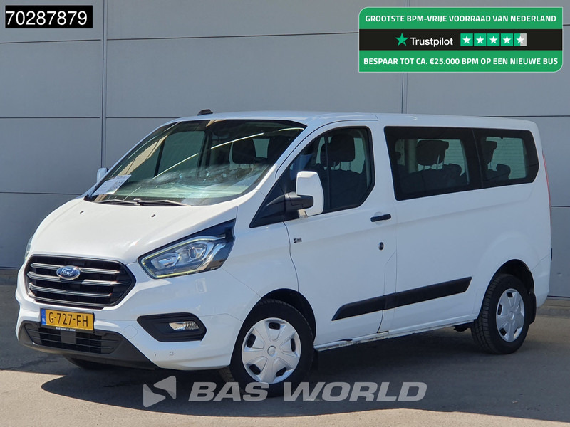 Ford Transit Custom 105pk Personenvervoer Incl.BPM/Ex. BTW 9-Persoons Airco Cruise LED Parkeersensoren Taxi Passenger Transport Kombi Tourer Euro6 L - Minibus, Passenger van: picture 1 Ford Transit Custom 105pk Personenvervoer Incl.BPM/Ex. BTW 9-Persoons Airco Cruise LED Parkeersensoren Taxi Passenger Transport Kombi Tourer Euro6 L - Minibus, Passenger van: picture 1