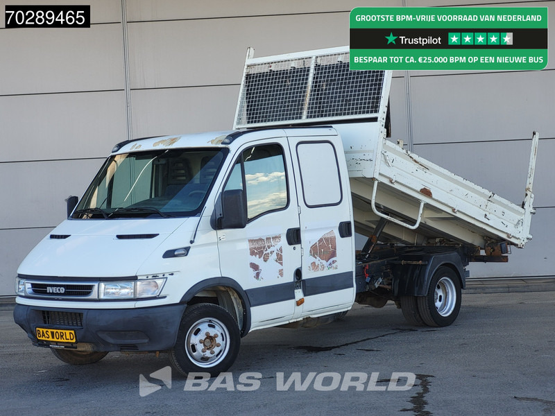 Iveco Daily 35C12 EXPORT! Kipper Dubbel Cabine Dubbellucht Tipper Benne Export 2m3 - Tipper van: picture 1 Iveco Daily 35C12 EXPORT! Kipper Dubbel Cabine Dubbellucht Tipper Benne Export 2m3 - Tipper van: picture 1