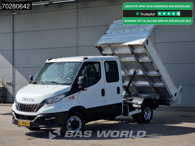Iveco Daily 35C14 Kipper Dubbel Cabine Dubbellucht 3,5t Trekhaak Airco Cruise Euro6 Tipper Benne Kieper Airco Dubbel cabine Trekhaak Cruise - Tipper van: picture 1 Iveco Daily 35C14 Kipper Dubbel Cabine Dubbellucht 3,5t Trekhaak Airco Cruise Euro6 Tipper Benne Kieper Airco Dubbel cabine Trekhaak Cruise - Tipper van: picture 1