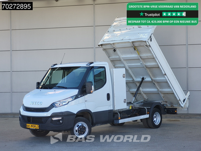 Iveco Daily 35C14 Kipper met Kist Dubbellucht 3,5t Trekhaak Airco Cruise Euro6 Kieper Benne Tipper Airco Trekhaak Cruise control - Tipper van: picture 1 Iveco Daily 35C14 Kipper met Kist Dubbellucht 3,5t Trekhaak Airco Cruise Euro6 Kieper Benne Tipper Airco Trekhaak Cruise control - Tipper van: picture 1