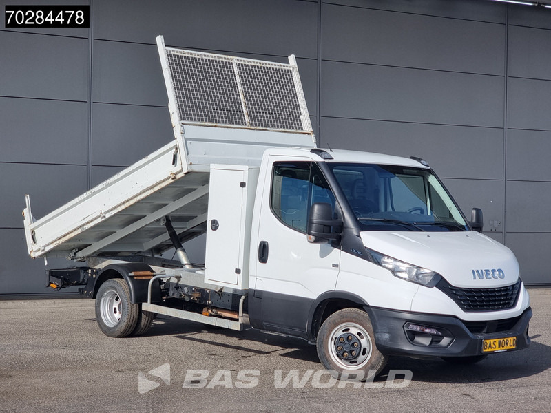 Iveco Daily 35C14 Open Laadbak met Kist Dubbellucht 3,5t Trekhaak Airco Cruise Euro6 Pritsche Pickup Open Box Airco Trekhaak Cruise control - Flatbed van: picture 3 Iveco Daily 35C14 Open Laadbak met Kist Dubbellucht 3,5t Trekhaak Airco Cruise Euro6 Pritsche Pickup Open Box Airco Trekhaak Cruise control - Flatbed van: picture 3