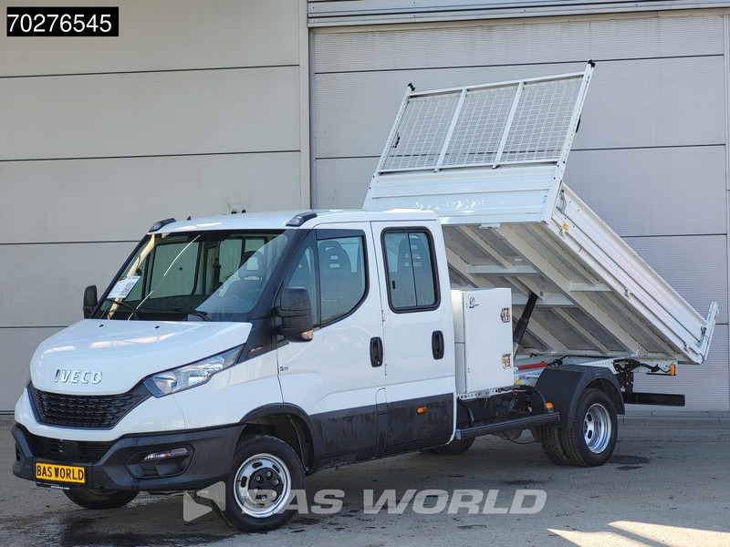 Iveco Daily 35C16 3.0L Dubbel Cabine Kipper met Kist 3,5t trekhaak Tipper Benne Kieper Airco Dubbel cabine Trekhaak Cruise control - Tipper van: picture 1 Iveco Daily 35C16 3.0L Dubbel Cabine Kipper met Kist 3,5t trekhaak Tipper Benne Kieper Airco Dubbel cabine Trekhaak Cruise control - Tipper van: picture 1