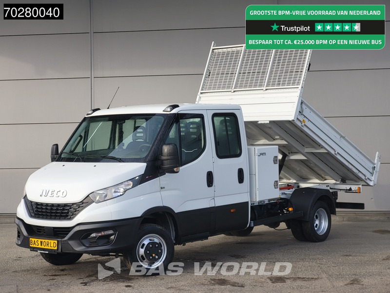 Iveco Daily 35C16 3.0L Kipper Dubbel Cabine met Kist 3,5t trekhaak Dubbellucht Airco Cruise Tipper Benne Kieper Airco Dubbel cabine Trekhaak - Tipper van: picture 1 Iveco Daily 35C16 3.0L Kipper Dubbel Cabine met Kist 3,5t trekhaak Dubbellucht Airco Cruise Tipper Benne Kieper Airco Dubbel cabine Trekhaak - Tipper van: picture 1