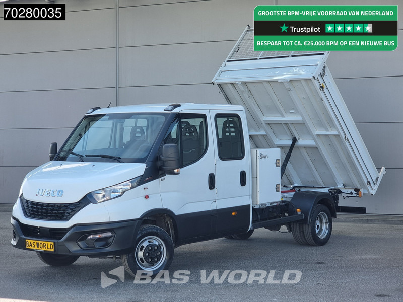 Iveco Daily 35C16 3.0L Kipper met Kist Dubbel Cabine Dubbellucht 3,5t Trekhaak Airco Cruise Euro6 Kieper Tipper Benne Airco Trekhaak Cruise - Tipper van: picture 1 Iveco Daily 35C16 3.0L Kipper met Kist Dubbel Cabine Dubbellucht 3,5t Trekhaak Airco Cruise Euro6 Kieper Tipper Benne Airco Trekhaak Cruise - Tipper van: picture 1
